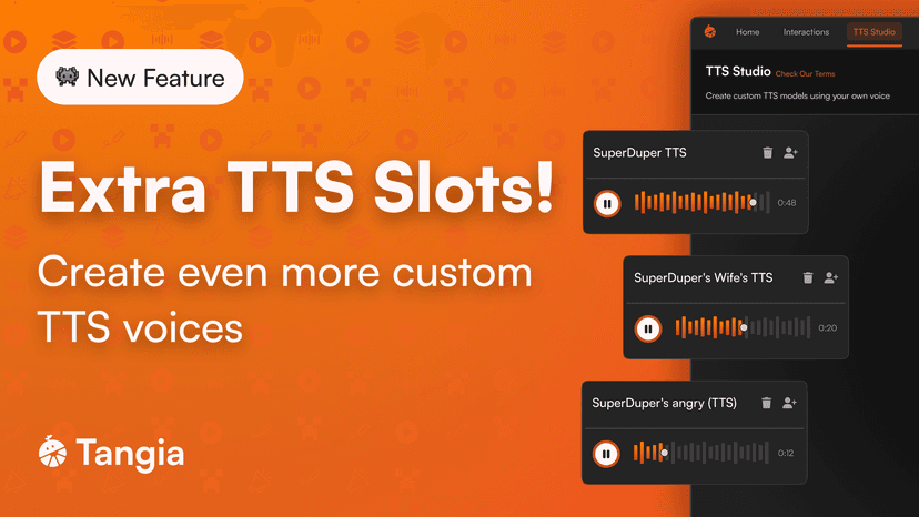 Extra TTS Slots!