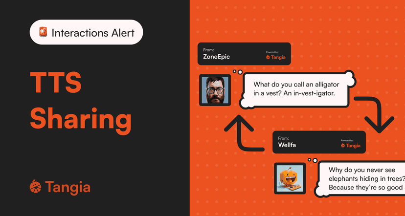 New Level Reached: TTS Sharing