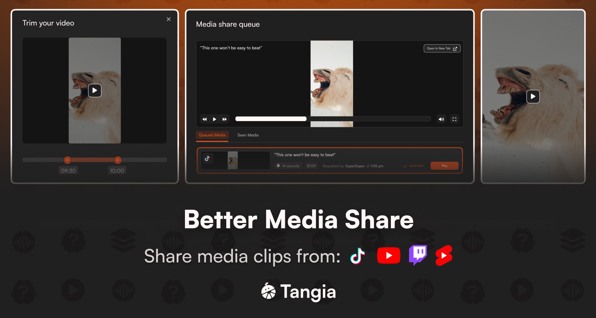 Tangia Media Share